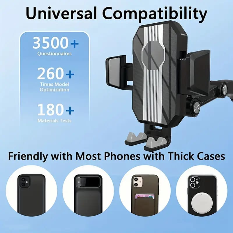 360° Car Suction Phone Holder Stand