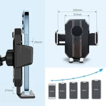 360° Car Suction Phone Holder Stand