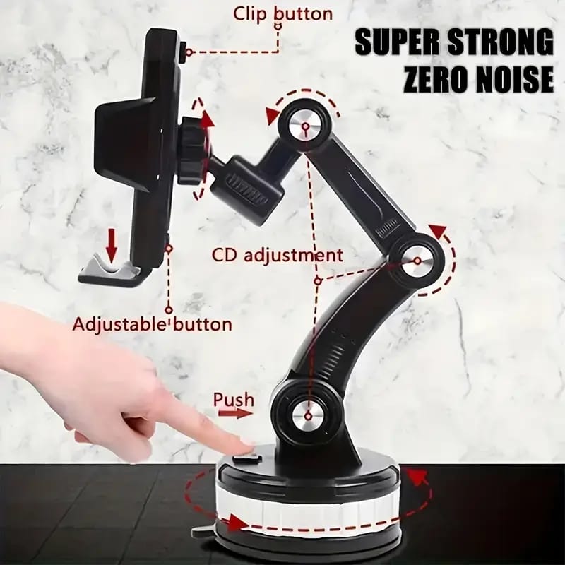 Plastic 360 Degree Car Mobile Holder